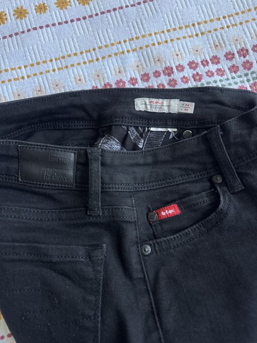 Lee Cooper черни дънки