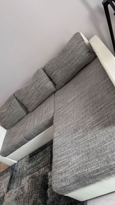 Canapea cu coltar extensibila