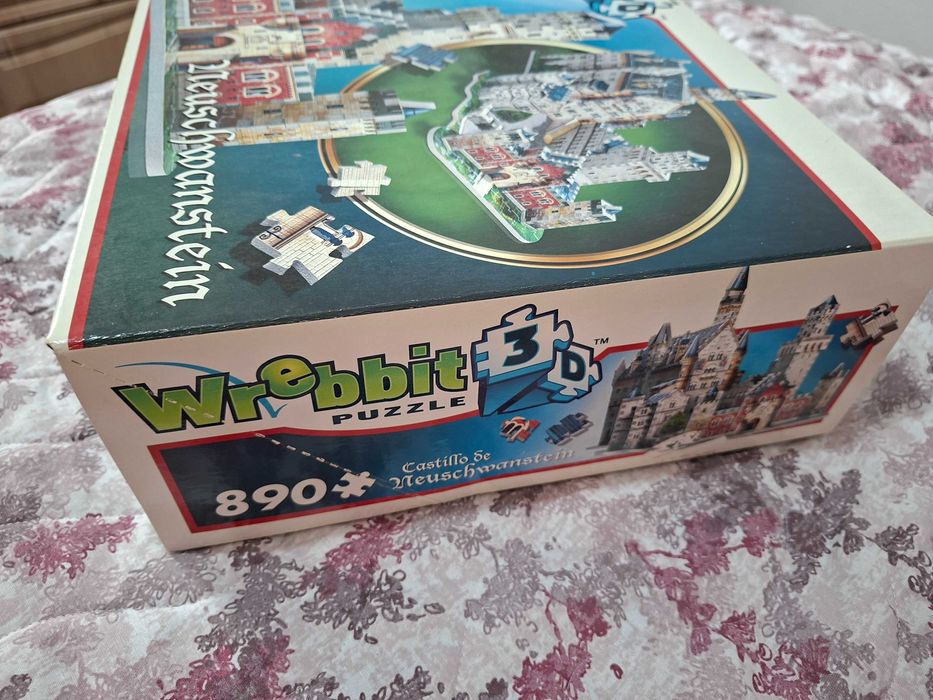 Puzzle 3D Neuschwanstein castle- Wrebbit
