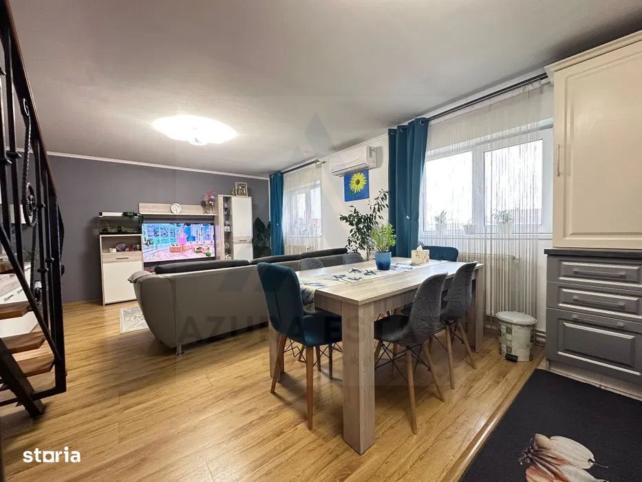 Apartament 3 camere 81,5 mp mobilat și utilat pe Aleea Haiducului
