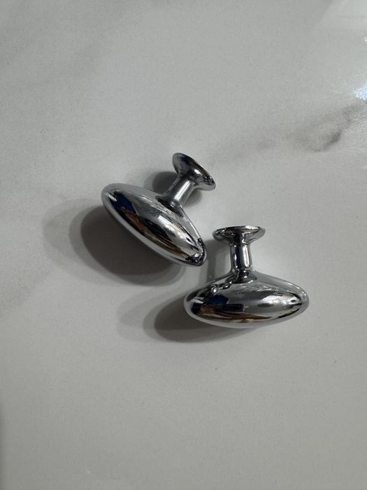 Ручка кнопка металлическая