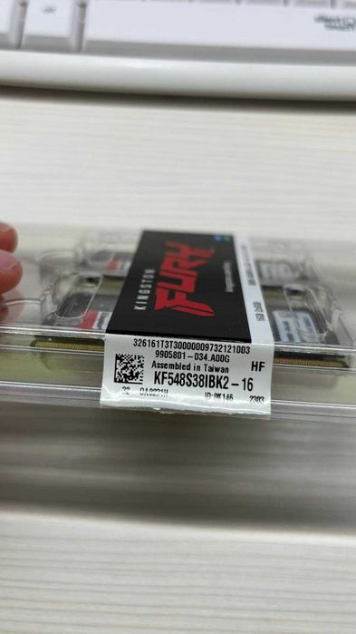 Kit RAM laptop Kingston FURY Impact 16GB 2x8GB DDR5 4800 CL38