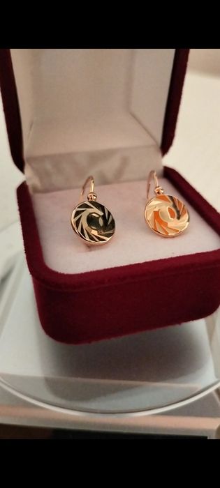 Советские серьги 583 пробы