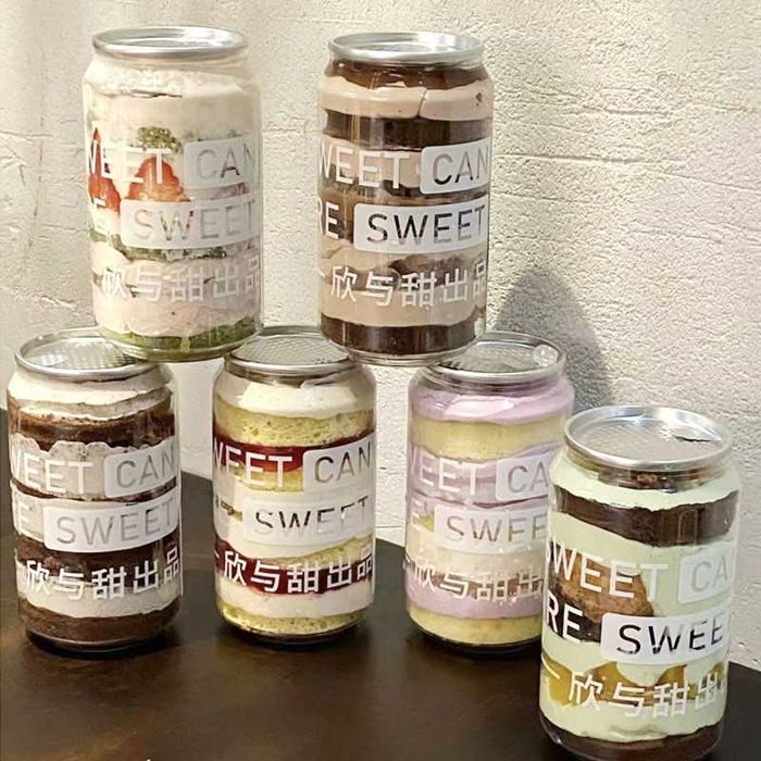 Пэт баночки для напитков и Десертов, Тапиока, сухие смеси Бабл ти