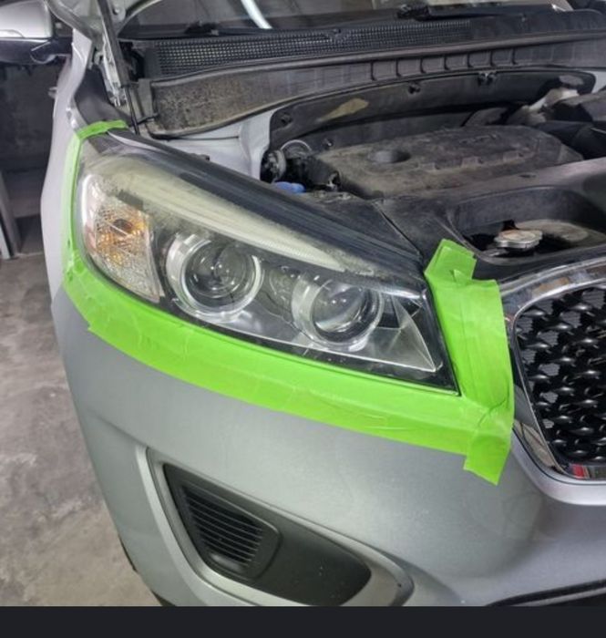 Монтаж на лед крушки,полиране на фарове,керамично покритие и фолио