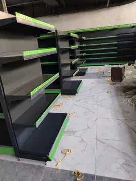 оснащение магазина, торговые стеллажи на заказ, кассовые столы