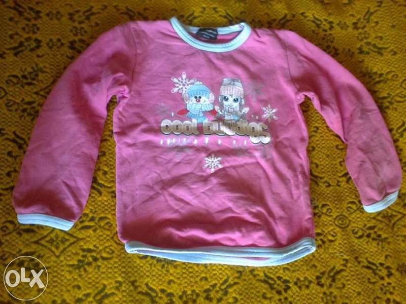 Дино блузка 100 % памук, ватирана