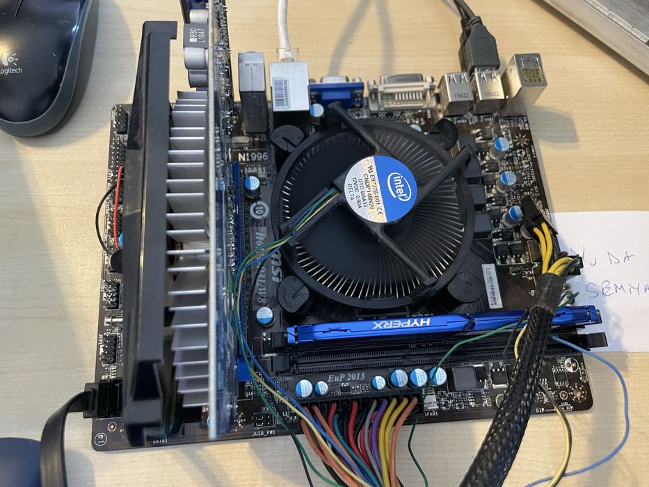 Kit placa de baza, i5 2500k, 4gb mem,ssd 120, video gt430 512mb