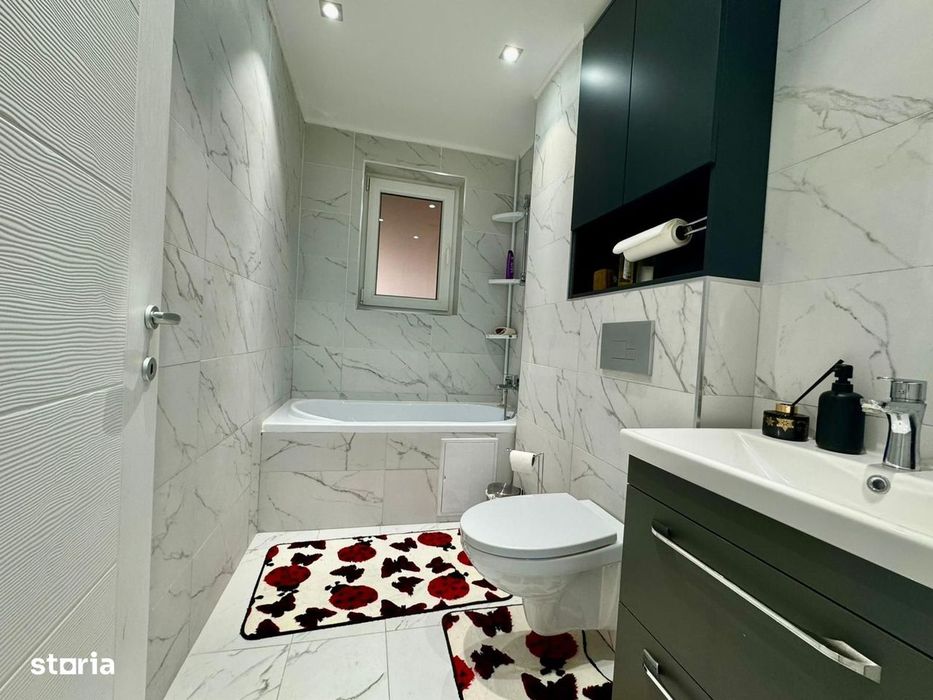 COSMOPOLIS - Apartament cu 3 camere si gradina, mobilat si utilat.