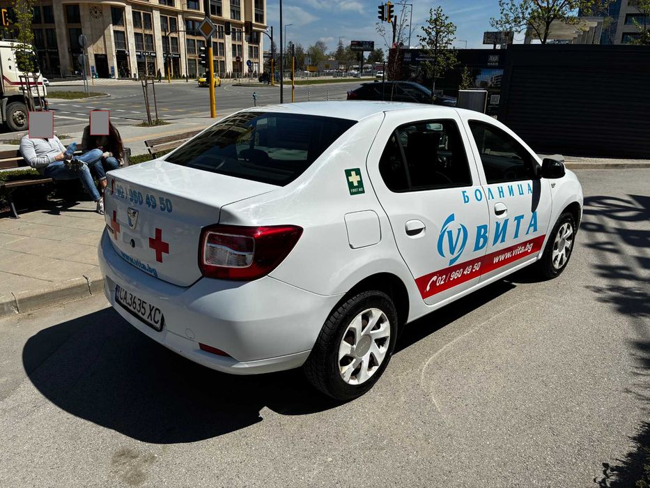 Дачия Логан, 1.5dci, 163800км. Сервизна книжка, ЕСПАС ауто