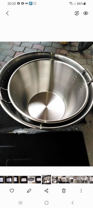 Ceaun/căldare/cazan inox, 40  litri Ofertă Promo 349 lei