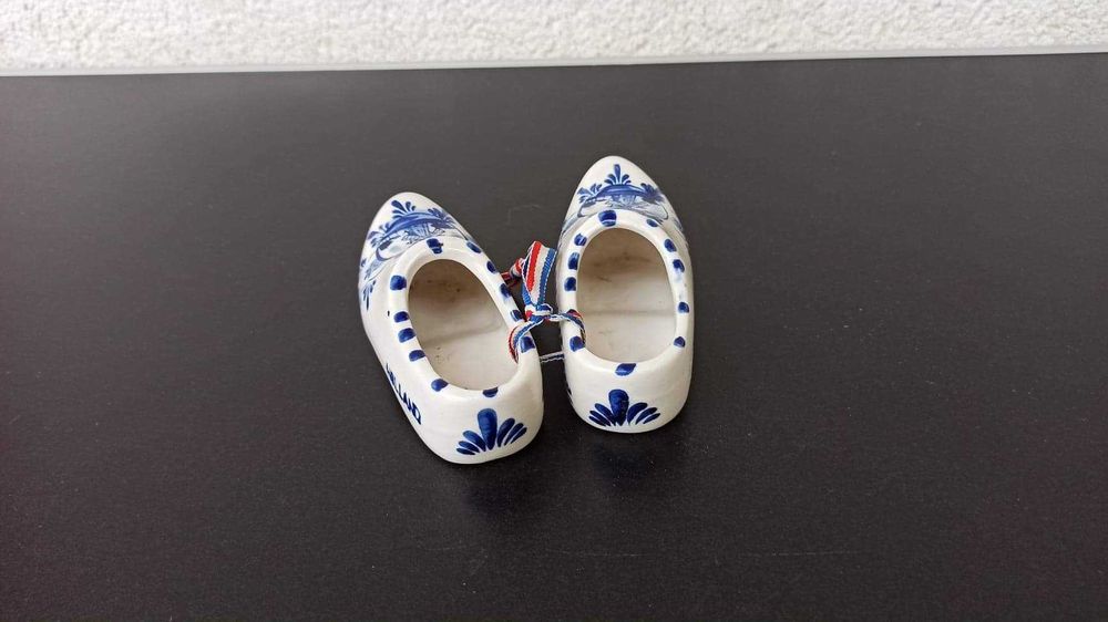 Set de pantofi ceramica decorativi colectie pictat de mana olandezi