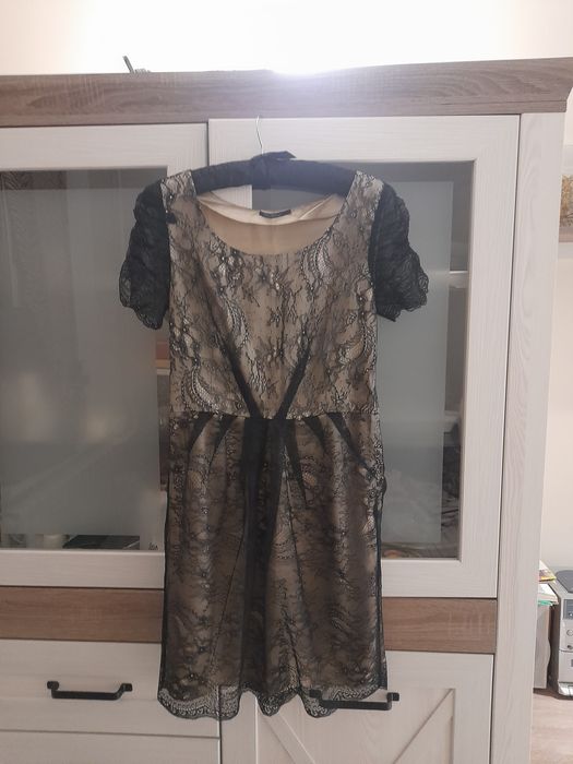 Ажурное  платье  для  новогодних праздников