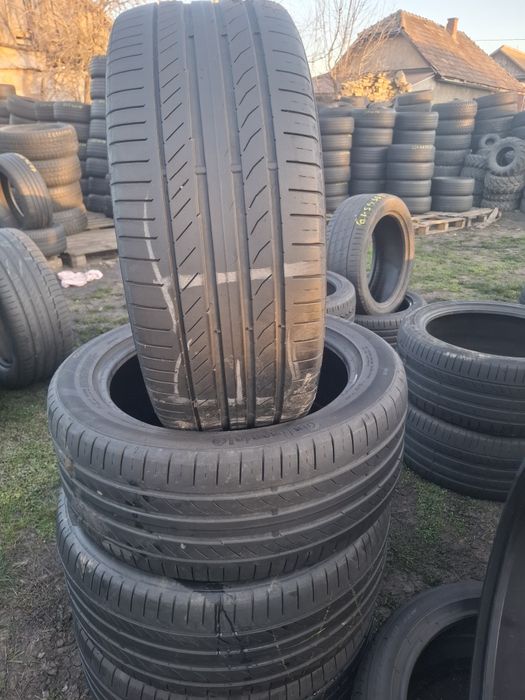 Vand set 4 anvelope 255 45 19 continentalal de vara bune