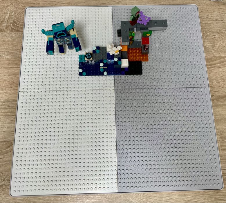 Placa baza cu suport constructie Lego 42x42 cm