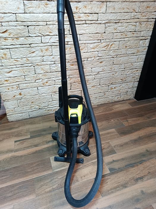 Прахосмукачка за Сухо и Мокро Почистване PARKSIDE 1300W 19.8L ИНОКС PWD 20 A1
