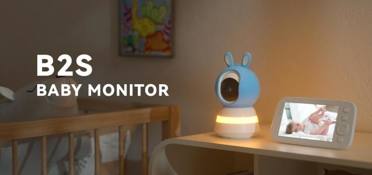 Видеоняня с подключением по WiFi Tuya Smart, няня, радионяня,babyphone