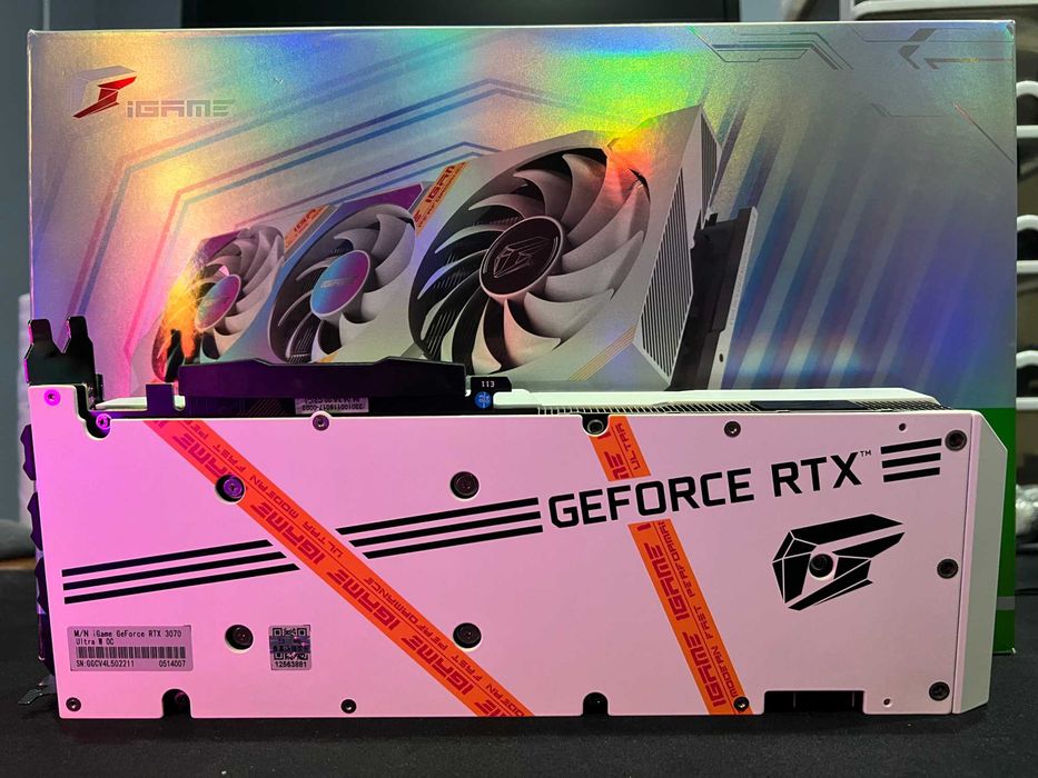 Видеокарта Colorful iGame RTX 3070 8Gb