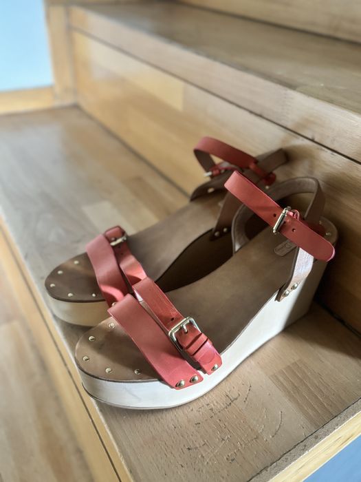 Sandale platforma Massimo Dutti 40