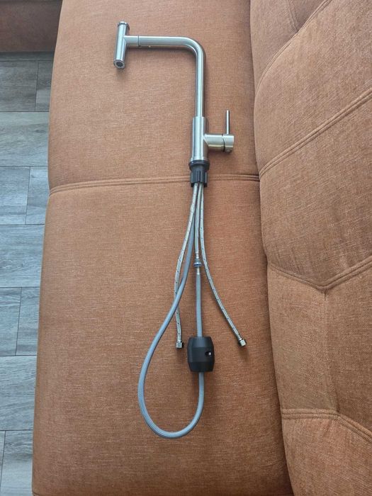 Baterie inox satinat, produs NOU