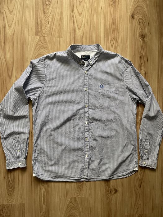 FRED PERRY / мъжка риза XXL