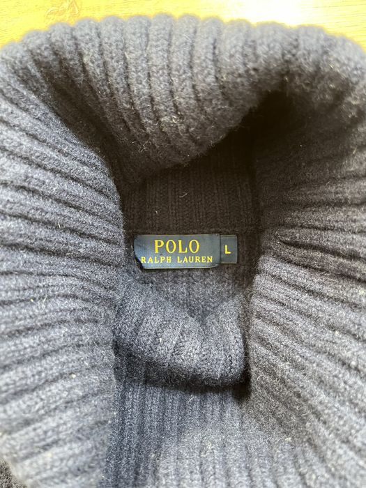 Polo Ralph Laure дамски пуловер от мерино вълна размер M-L