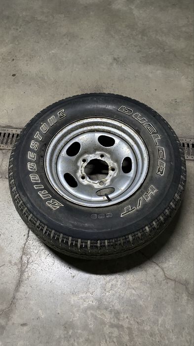 Шина 275/70/16 Toyota Land Cruiser 100 шина с диском 1 шт, диск 1 шт