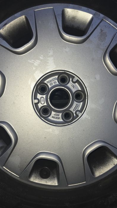 Джанти 4 бр. със Зимни гуми CONTINENTAL 235/55/17,ДОТ 2020г.