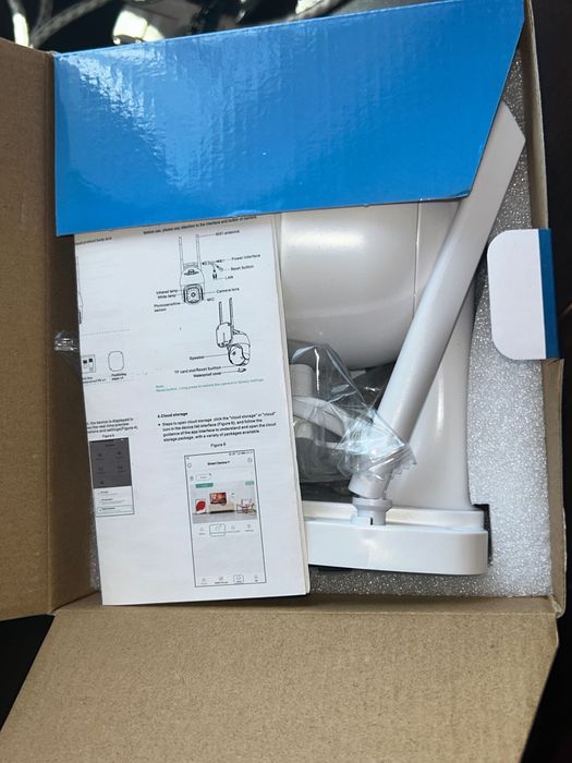 2 бр. НОВИ WiFi PTZ Камери 6MP AI