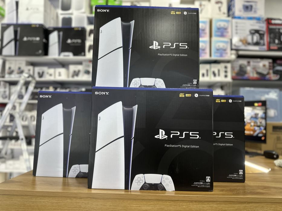 PlayStation 5 Slim Digital Original — В наличии | С играми, PS5