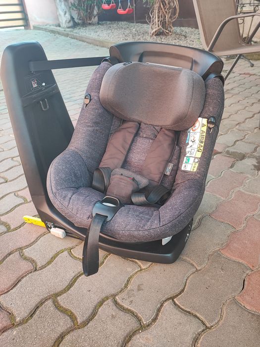 Scaun copii auto rotativ maxi cosi axissfix rearfacing nu cybex recaro