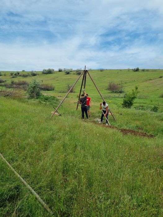Foraje puturi prelungiri piloni denisipari