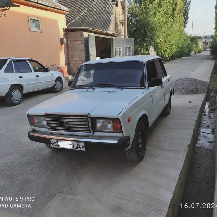 Ваз 2107 холати яхши 1992 й темир газ