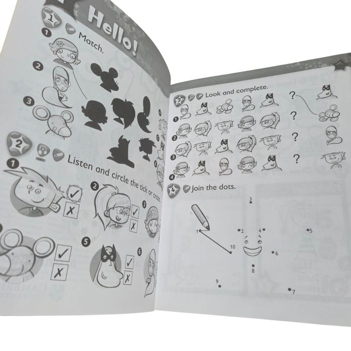 Kid's Box 1 Activity Book, caiet de lucru, limba engleză pentru copii