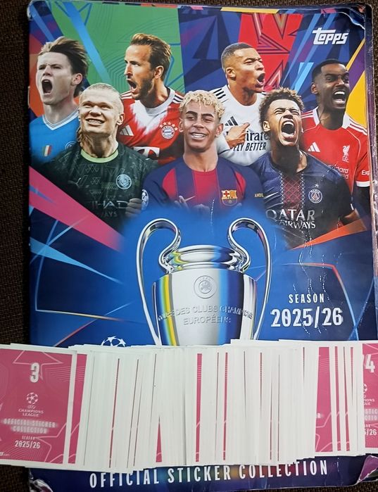 Stikere UEFA CL 2025-2026