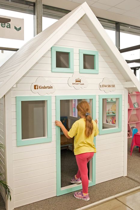 Casuta loc de joaca, loc de joaca copii, mobila exterior pentru copii