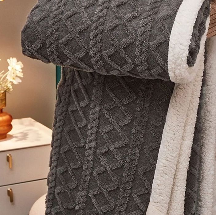 Плед барашек!ХИТ Продаж!пледы! Покрывало