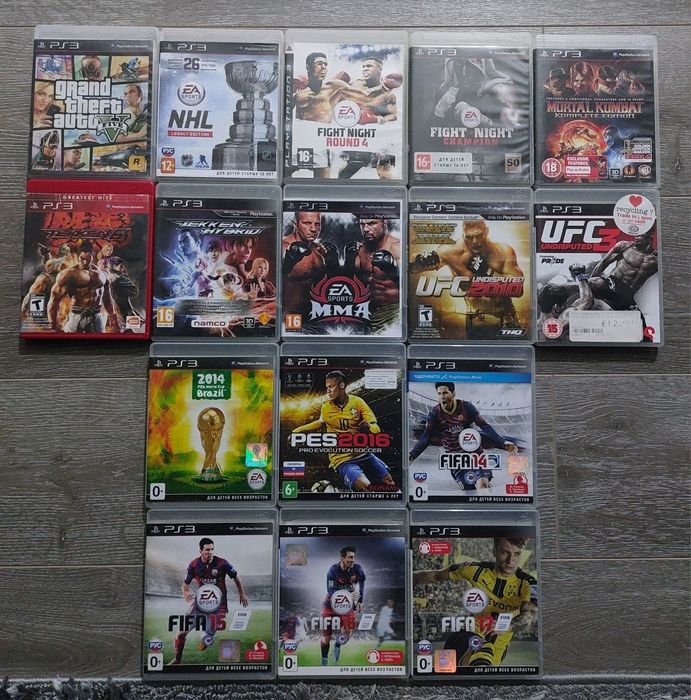 Диски Playstation 3