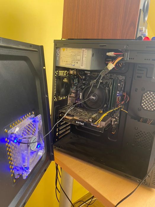 Gaming PC Ryzen 5 1600 | GTX 1060 6GB | 2×SSD (128GB + 512GB)