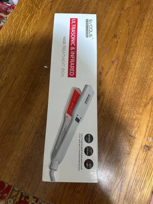 Утюжок инфракрасный с ультразвуком для лечения волос профессиональный