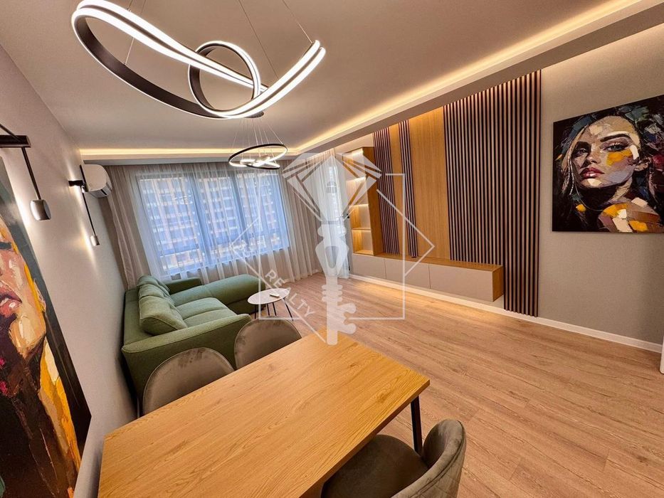 Луксозно завършен двустаен апартамент в кв. Христо Смирненски, Пловди