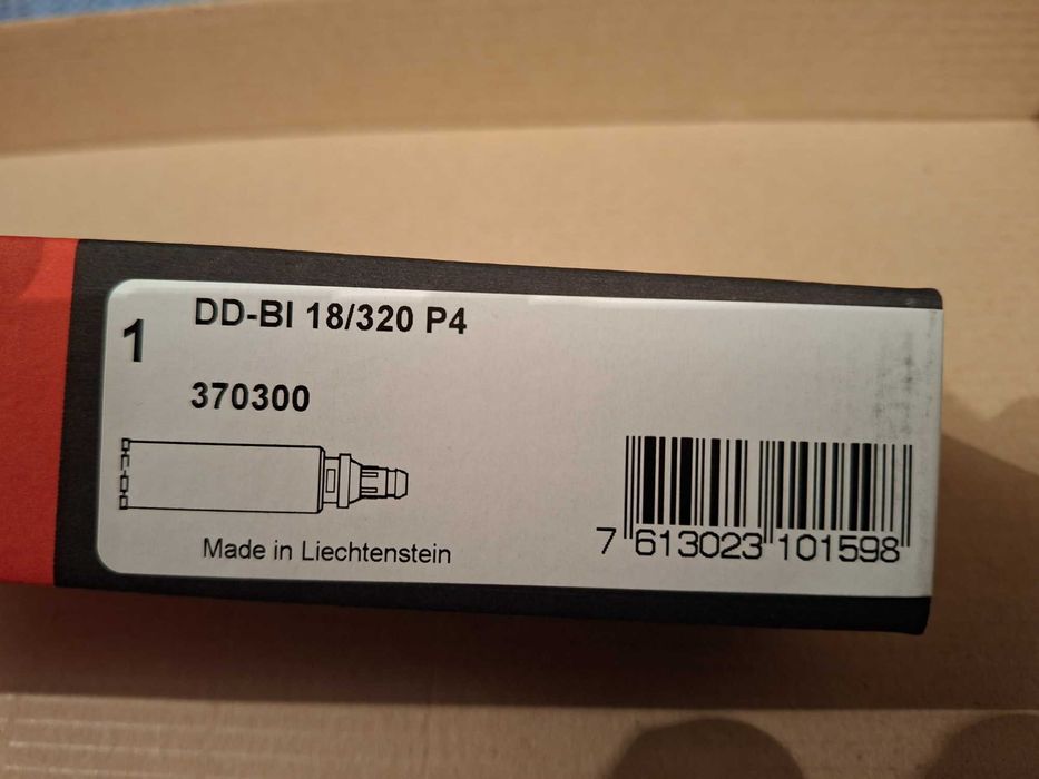 Диамантена боркорона Хилти ф18 мм тип DD-B 18/320