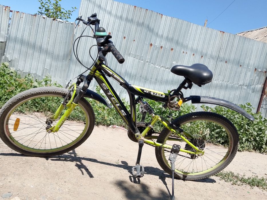 Горный велик передачи переключаются