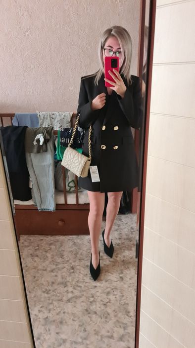 Zara пиджак-платье