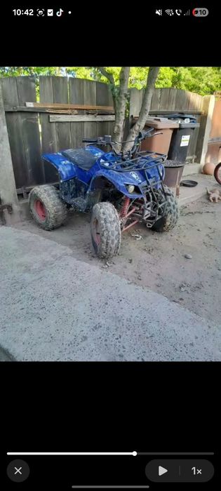 Vând atv de 125cc motor nou pornește si se opreste