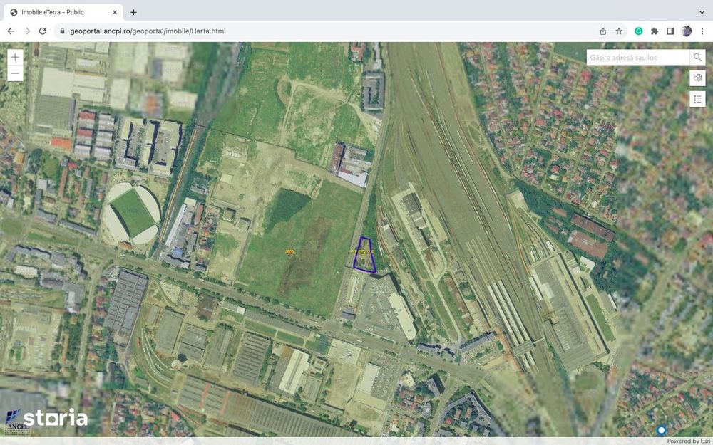 Teren intravilan 3.466 mp Calea 6 Vanatori Arad