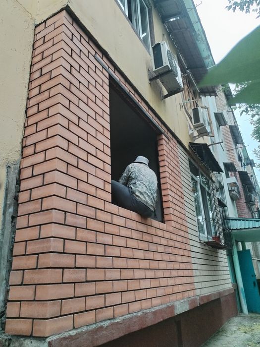 Клаадка Кирпича Балконов Balkonga gisht teramiz