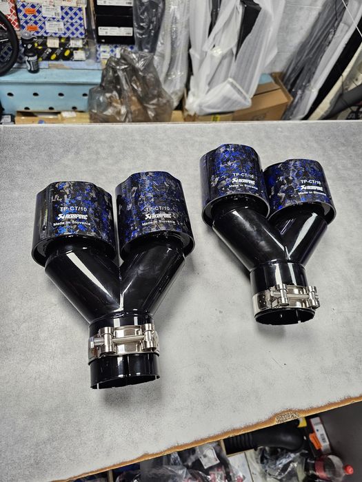 Насадки глушителя Akrapovich