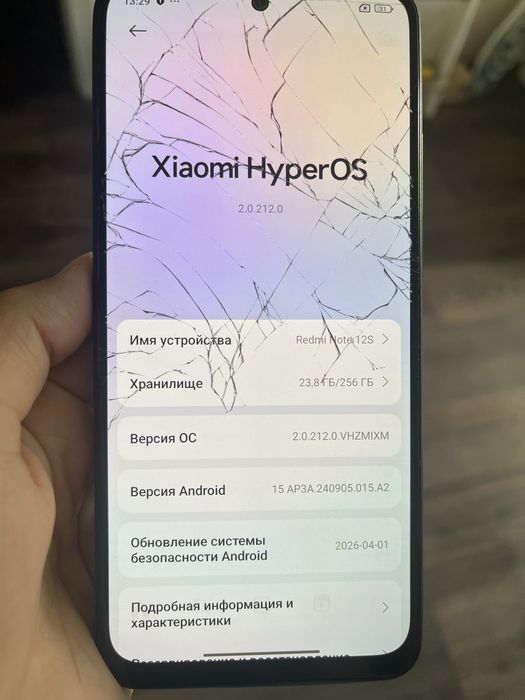 Продам redmi note 12s 256гб