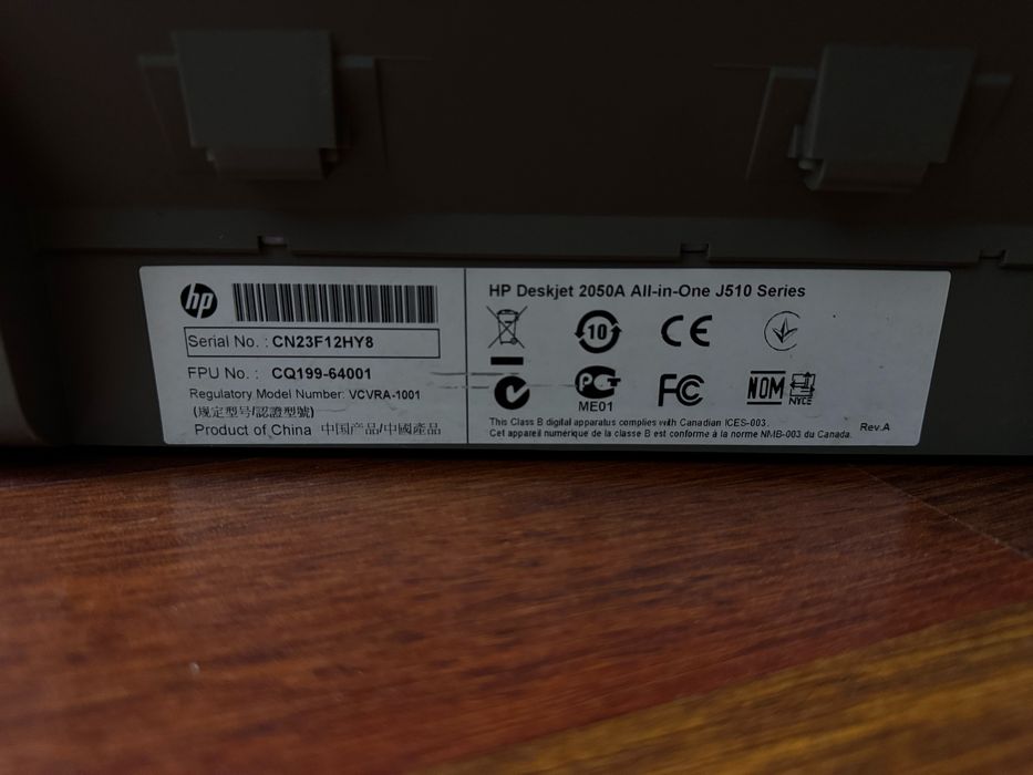 Принтер HP deskjet 2050a